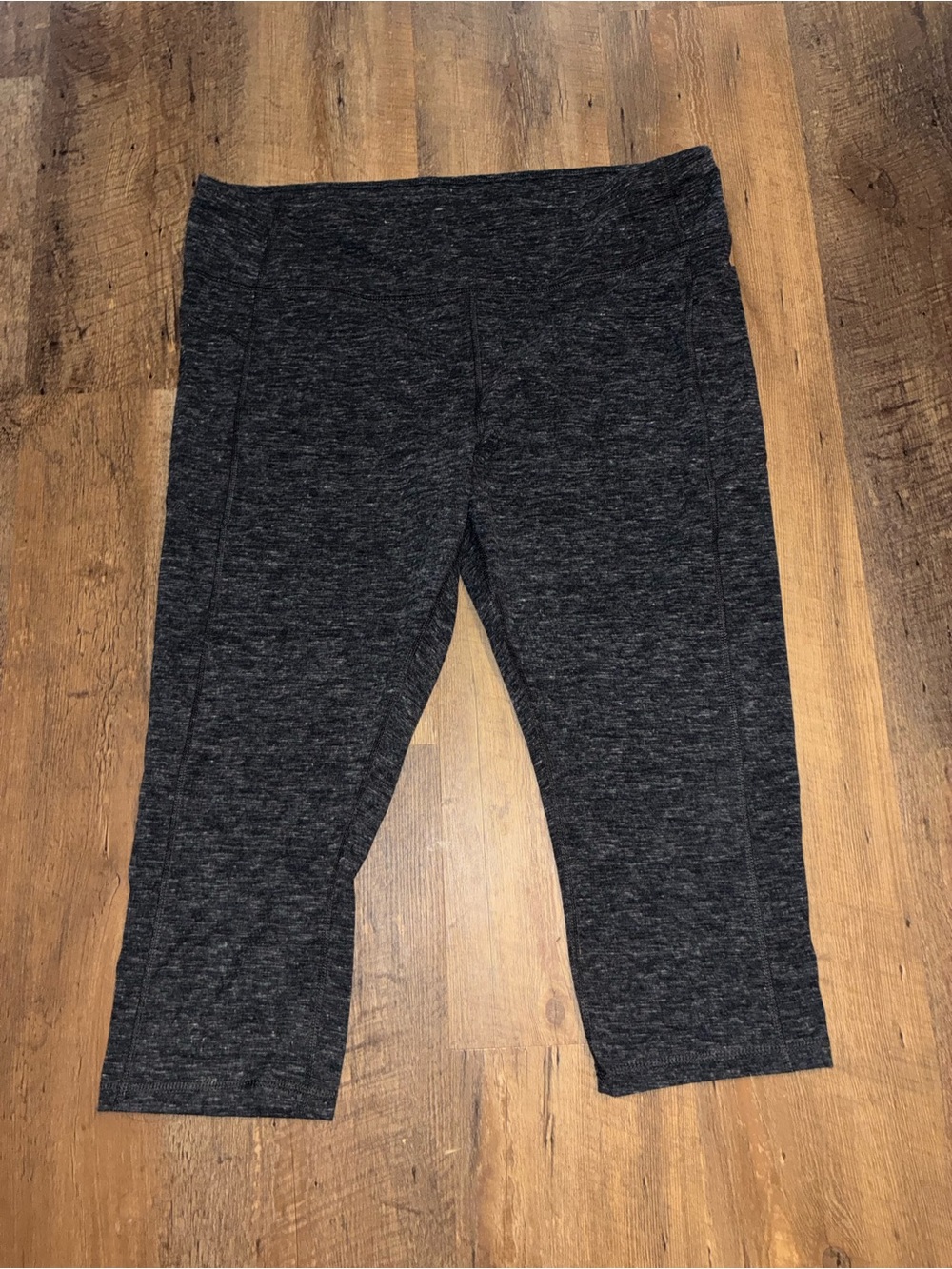Athletic Works Charcoal Heather Capri Leggings